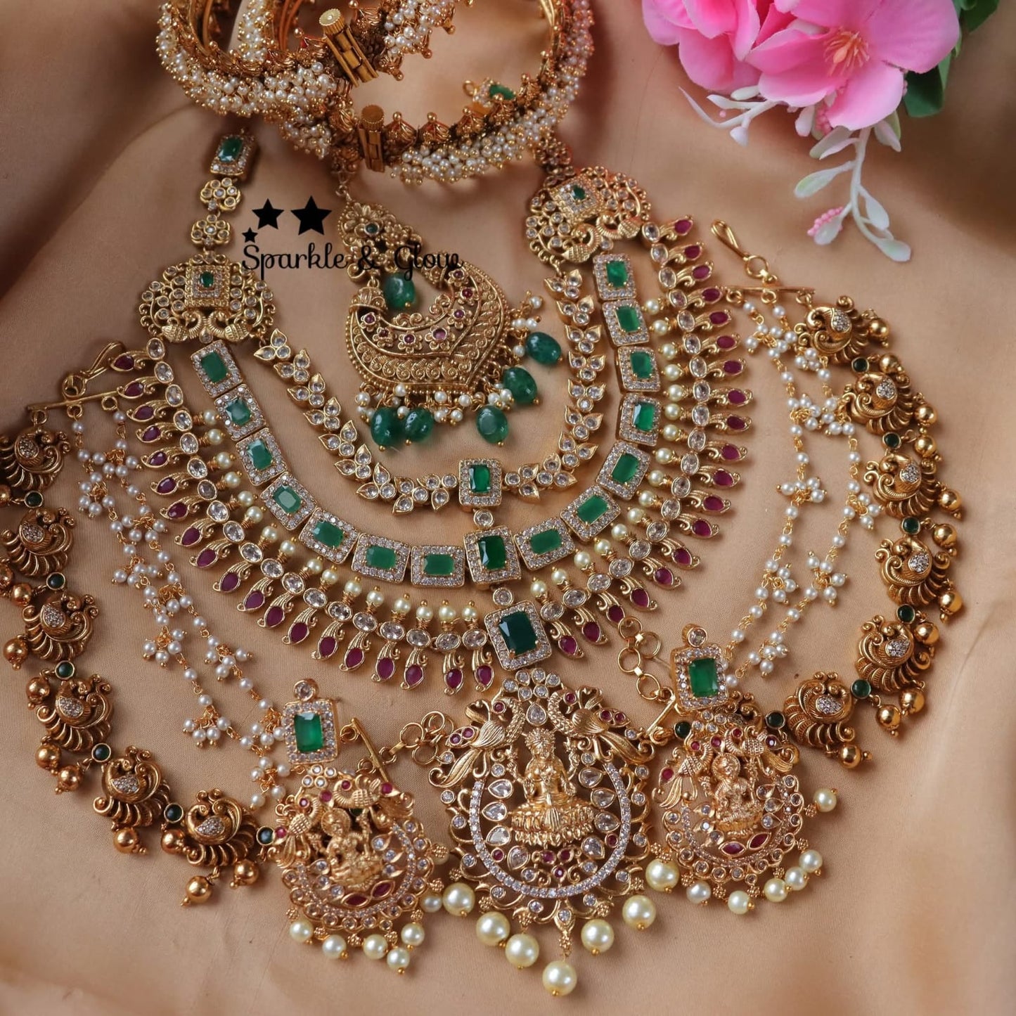 Diya Sparkle Diamond Star Combo with Mattal Set